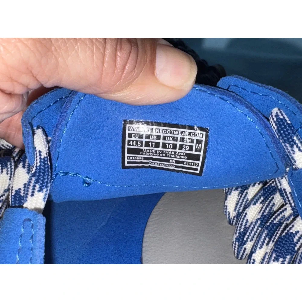 KEEN Men's Blue Woven Sandal - Comfortable Outdoor Slip-On